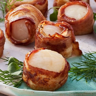 Bacon-Wrapped Scallops