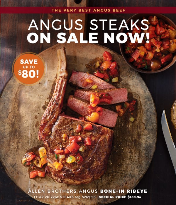 Angus Steak Sale