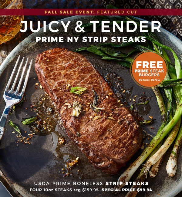 Prime NY Strip Steak