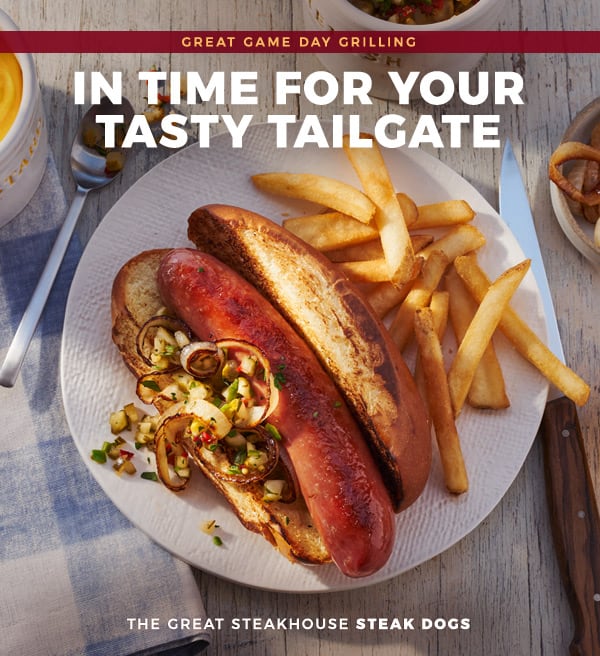 The Great Steakhouse Steak Dogs