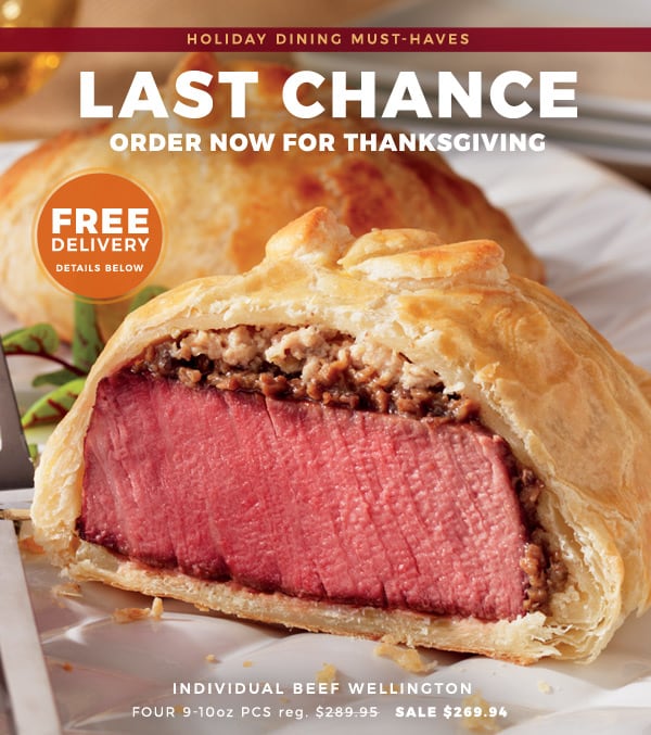 Last Chance For Thanksgiving