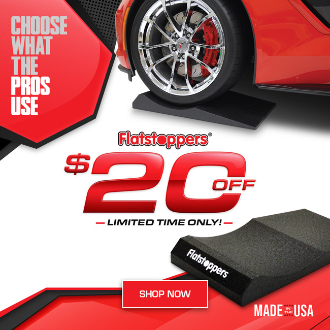 Race Ramps Flatstoppers --$20 OFF -- LIMITED TIME ONLY -- Made in the USA -- Shop Now
