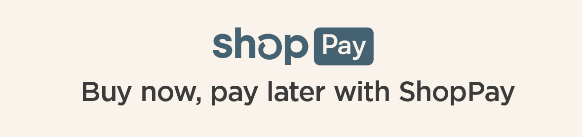 Buy now, pay later with ShopPay