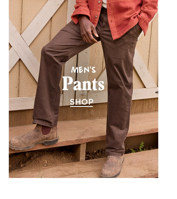Men's Pants. SHOP