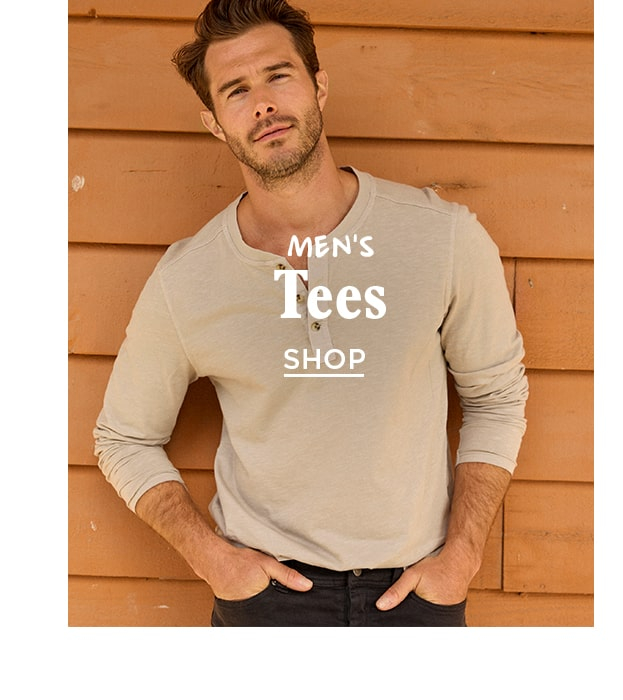Men's Tees. SHOP