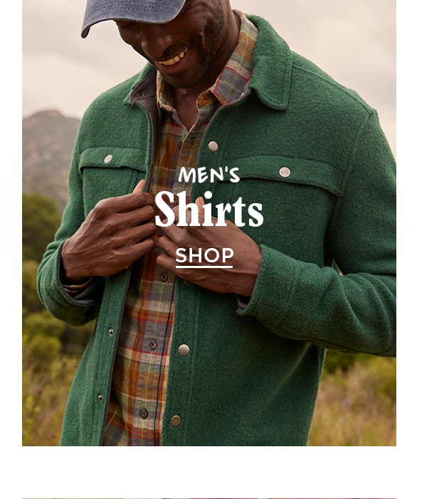 Men's Shirts. SHOP
