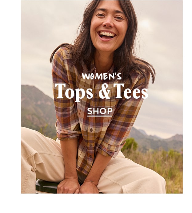 Women's Tops & Tees. SHOP
