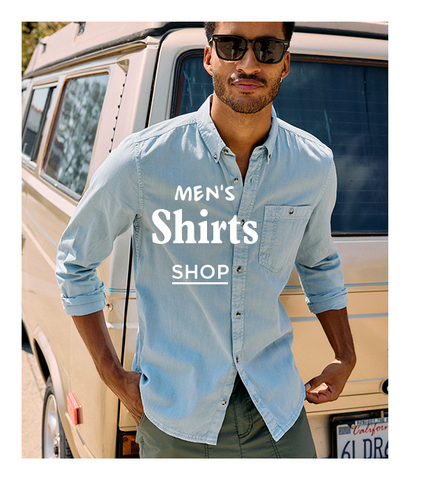 Men's Shirts. SHOP