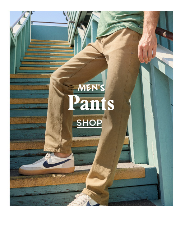 Men's Pants. SHOP