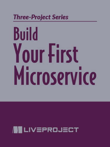 Build Your First Microservice