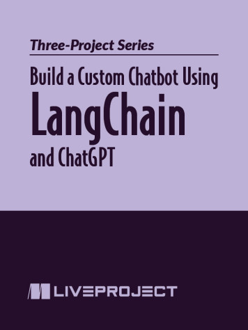 Build a Custom Chatbot Using LangChain and ChatGPT