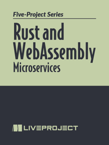 Rust and WebAssembly Microservices