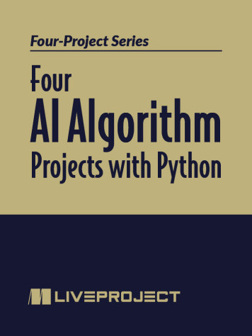 Four AI Algorithm Projects with Python