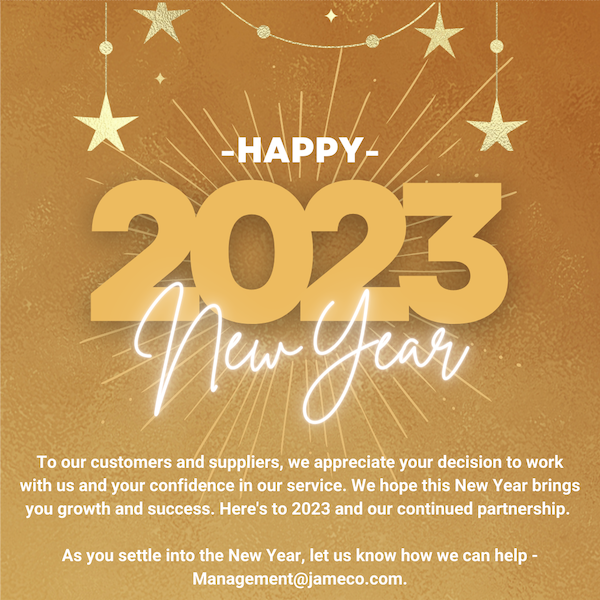 We wish you a Happy New Year