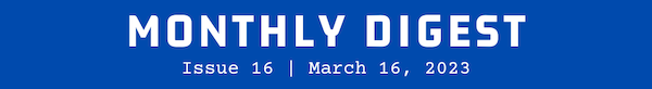 Monthly Digest - Issue 16