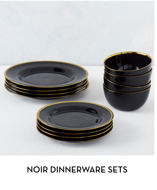 Noir Dinnerware Sets