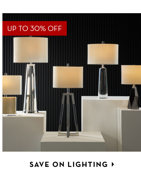 Up to 30% Off Lighting