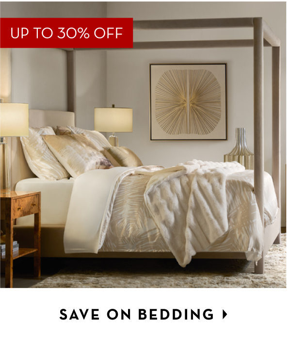 Up to 30% Off Bedding