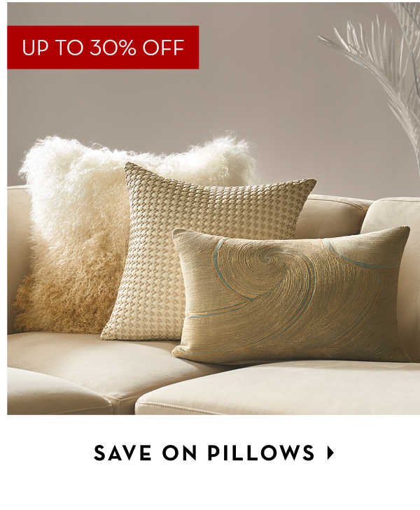 Up to 30% Off Pillows