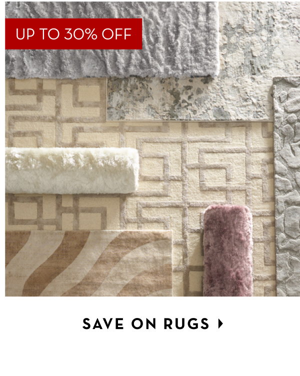 Up to 30% Off Rugs