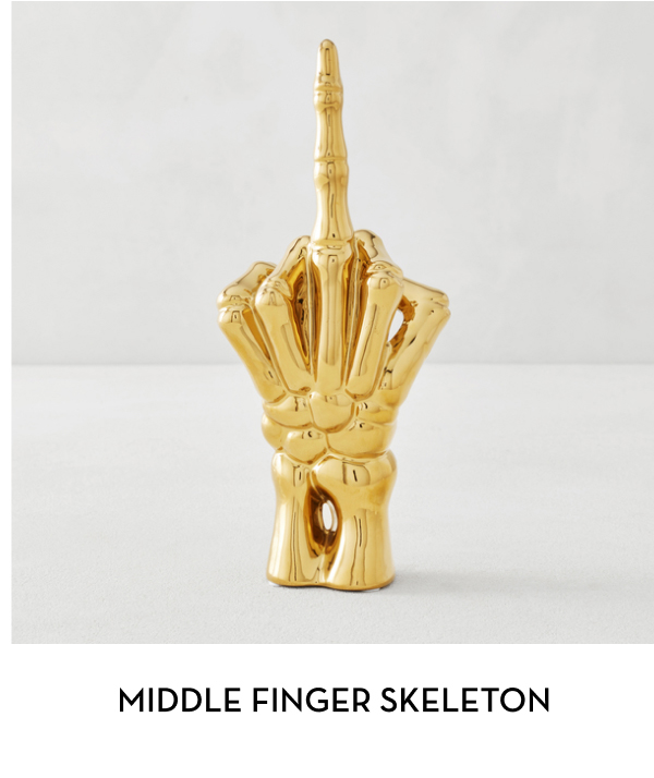 Middle Finger Skeleton