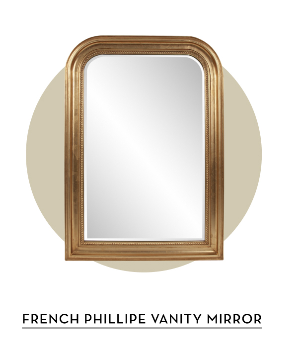 French Phillipe Vanity Mirror