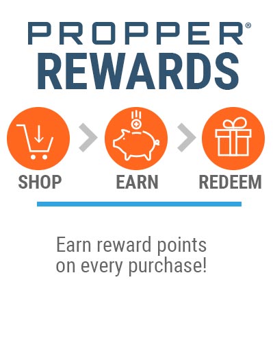 PROPPER REWARDS Earn reward points on every purchase!