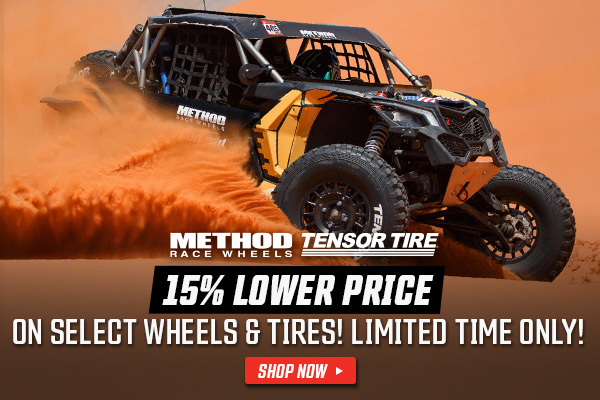 Method Race Wheels Get 15% Off