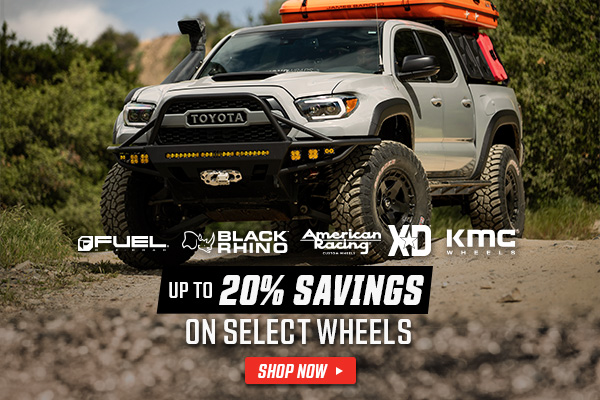 Buy 3 Get 1 Free on Select Wheels