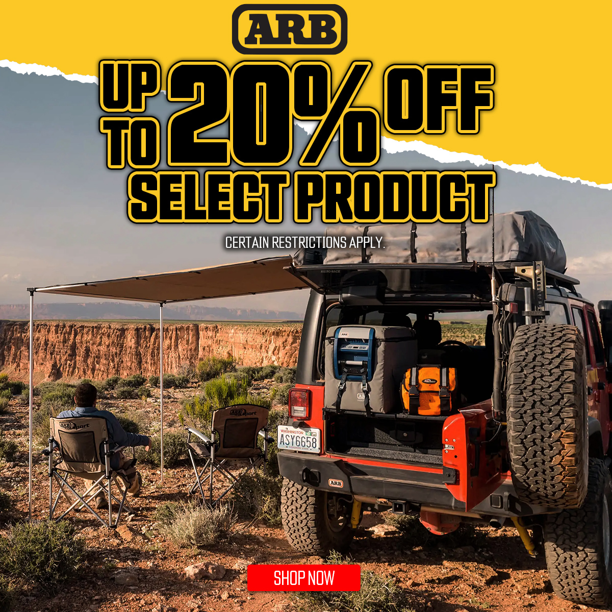 Up to 20% Off Select ARB Products