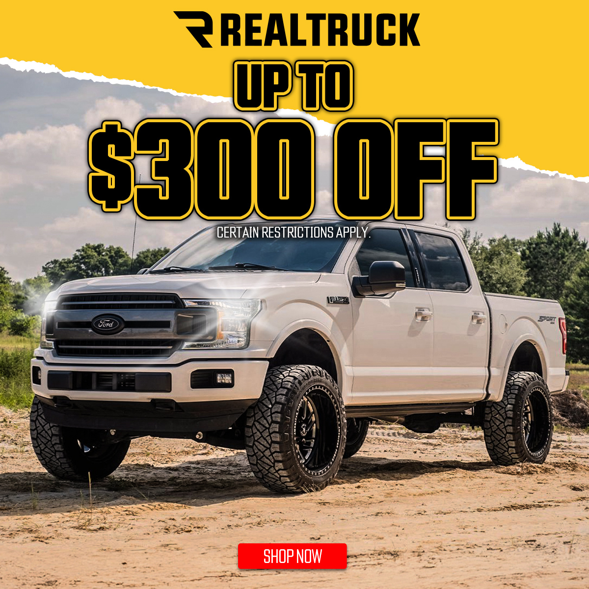 Up to $300 Off on RealTruck