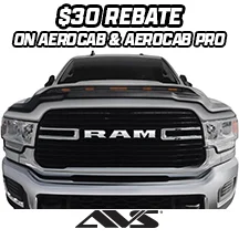 Receive a $30 Online Rebate on AVS Aerocab + Aerocab Pro Series