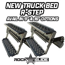 Check Out The All New Truck Bed R-Step Available In 9" & 16" Options
