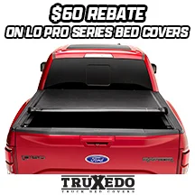 Receive a $60 Online Rebate on TruXedo Lo Pro Series Bed Covers