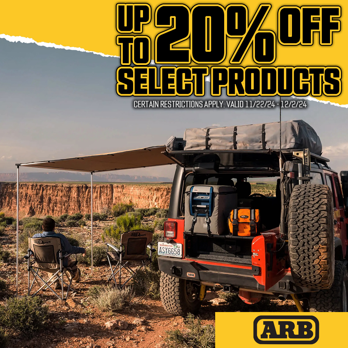 Up to 20% Off Select ARB Products