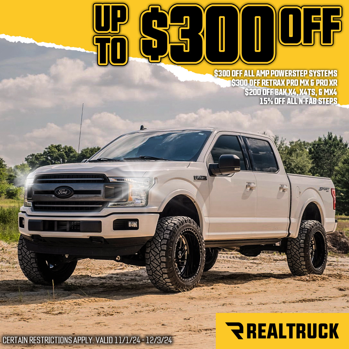 Up to $300 Off RealTruck Products