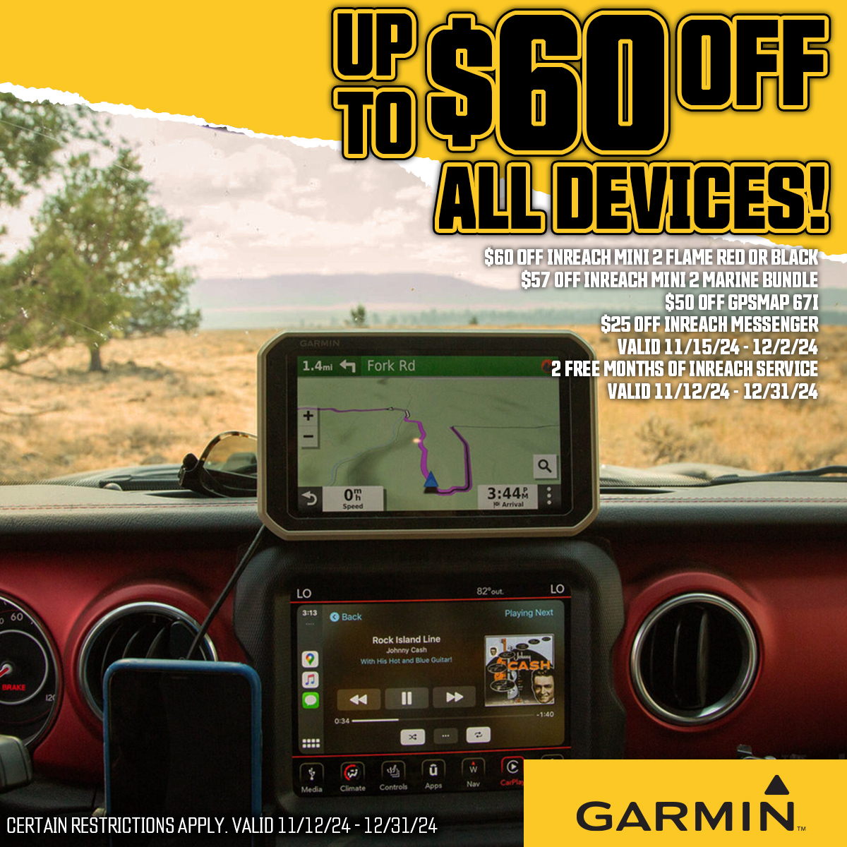 Up to $60 Off Select Garmin Devices