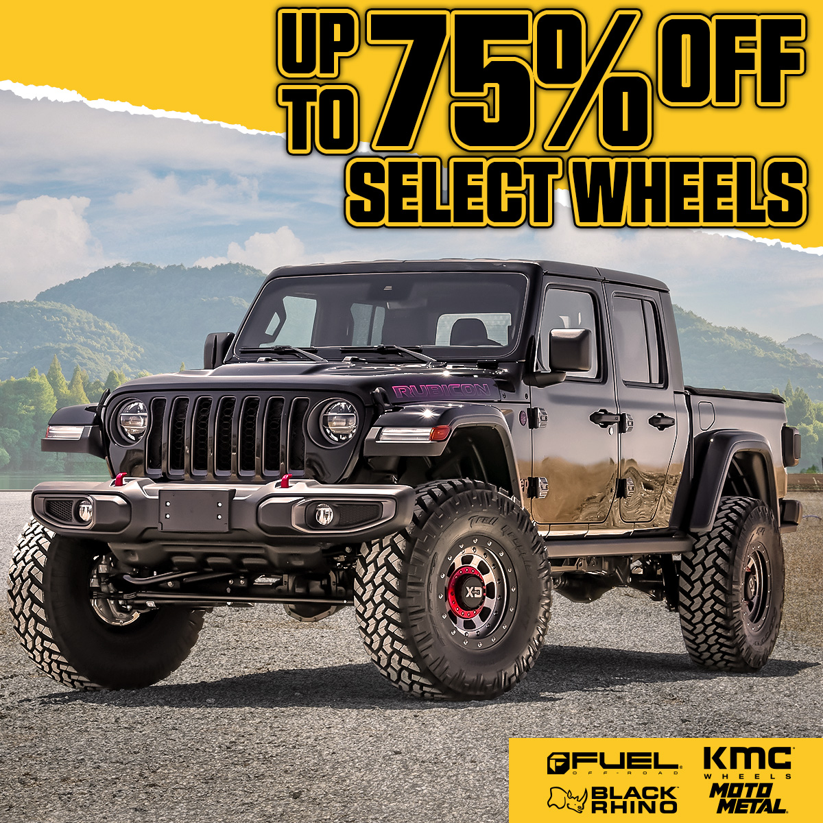 Up to 75% Off Select Wheels