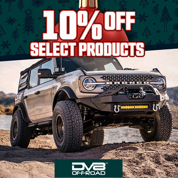 10% Off Select DV8 Offroad Products