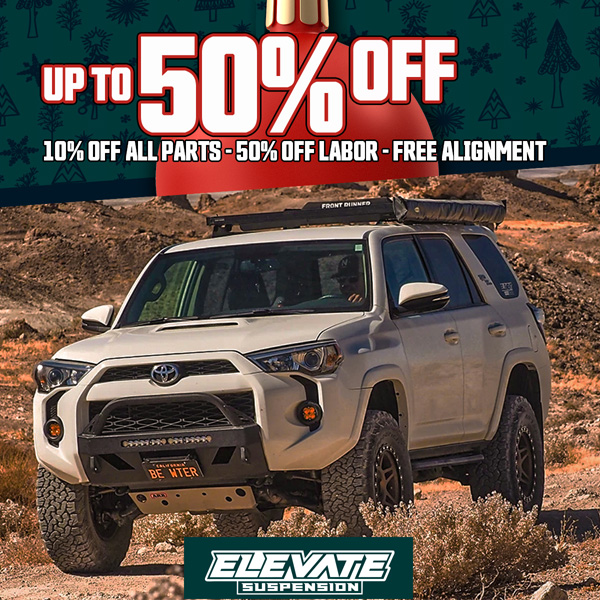 Up to 50% Off Elevate