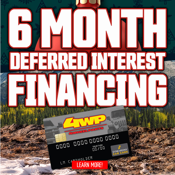 6 Month Deferred Interest Financing