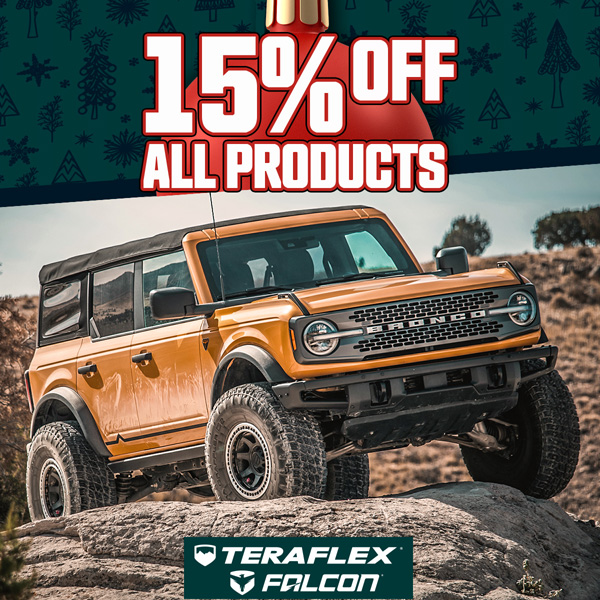 15% off ALL TeraFlex Falcon Products