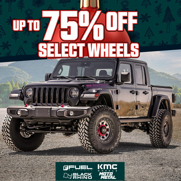 Up to 75% Off Select Wheels