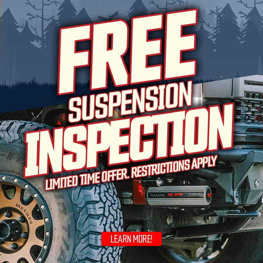 Free Suspension Inspection