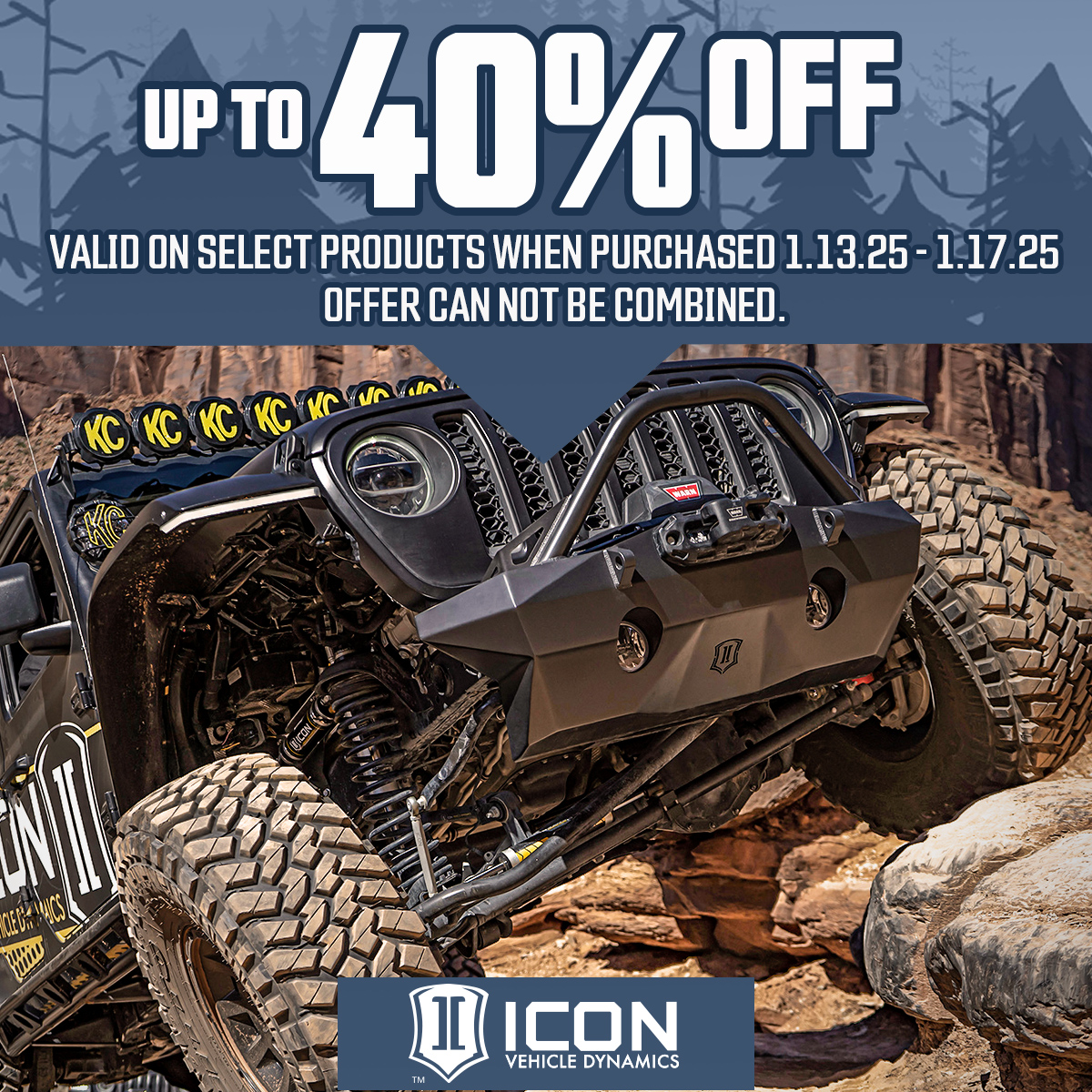 Up to 40% Off ICON Off-Road Armor