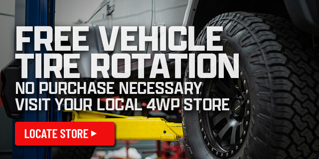 Free Vehicle Tire Rotation