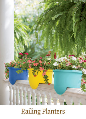 Shop Railing Planters
