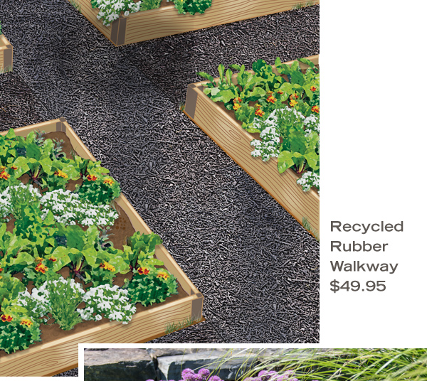 Recycled Rubber Walkway, $49.95