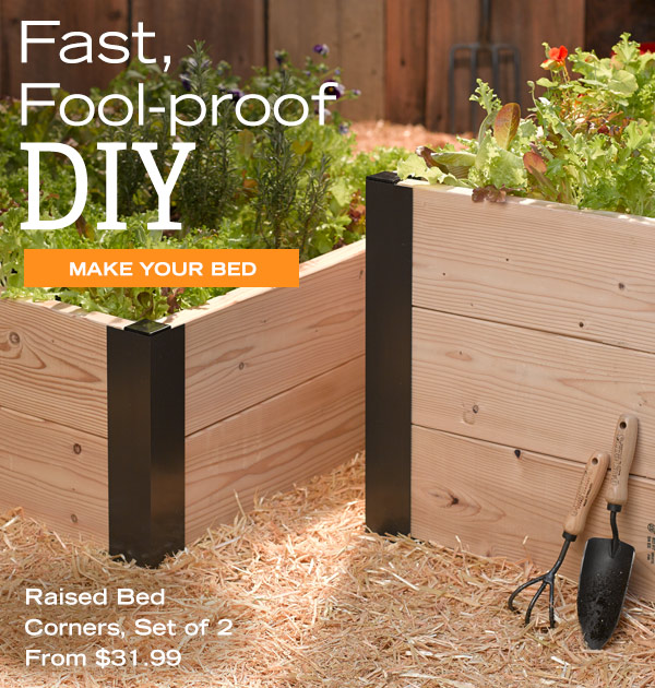 Build Your Own Raised Beds with Our DIY Corners! Gardener's Supply