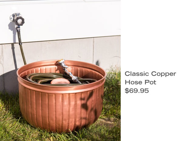 Classic Copper Hose Pot, $69.95